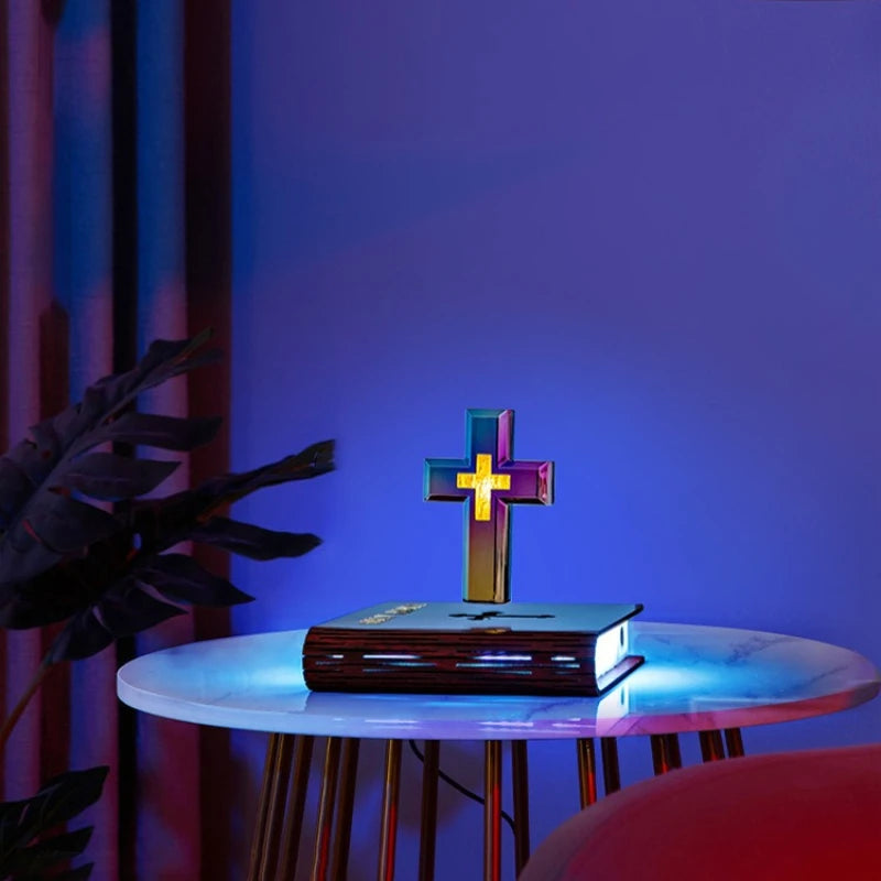Floating Bible Lamp