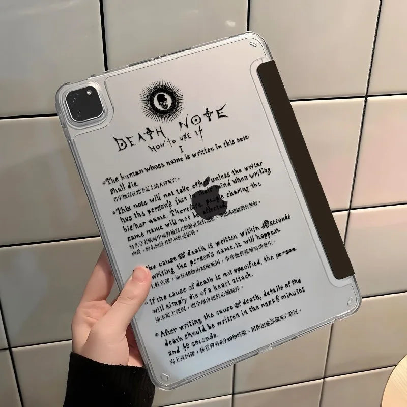 Death Note Tablet Case
