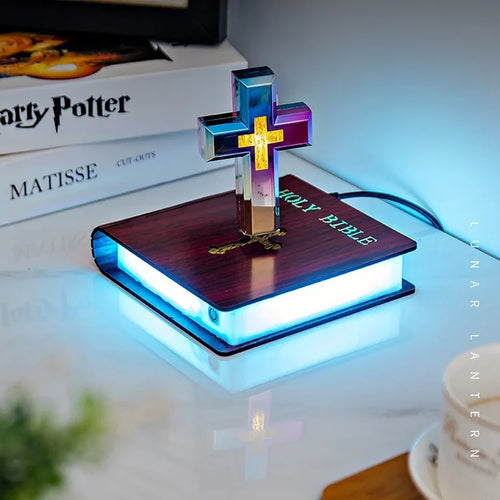 Floating Bible Lamp